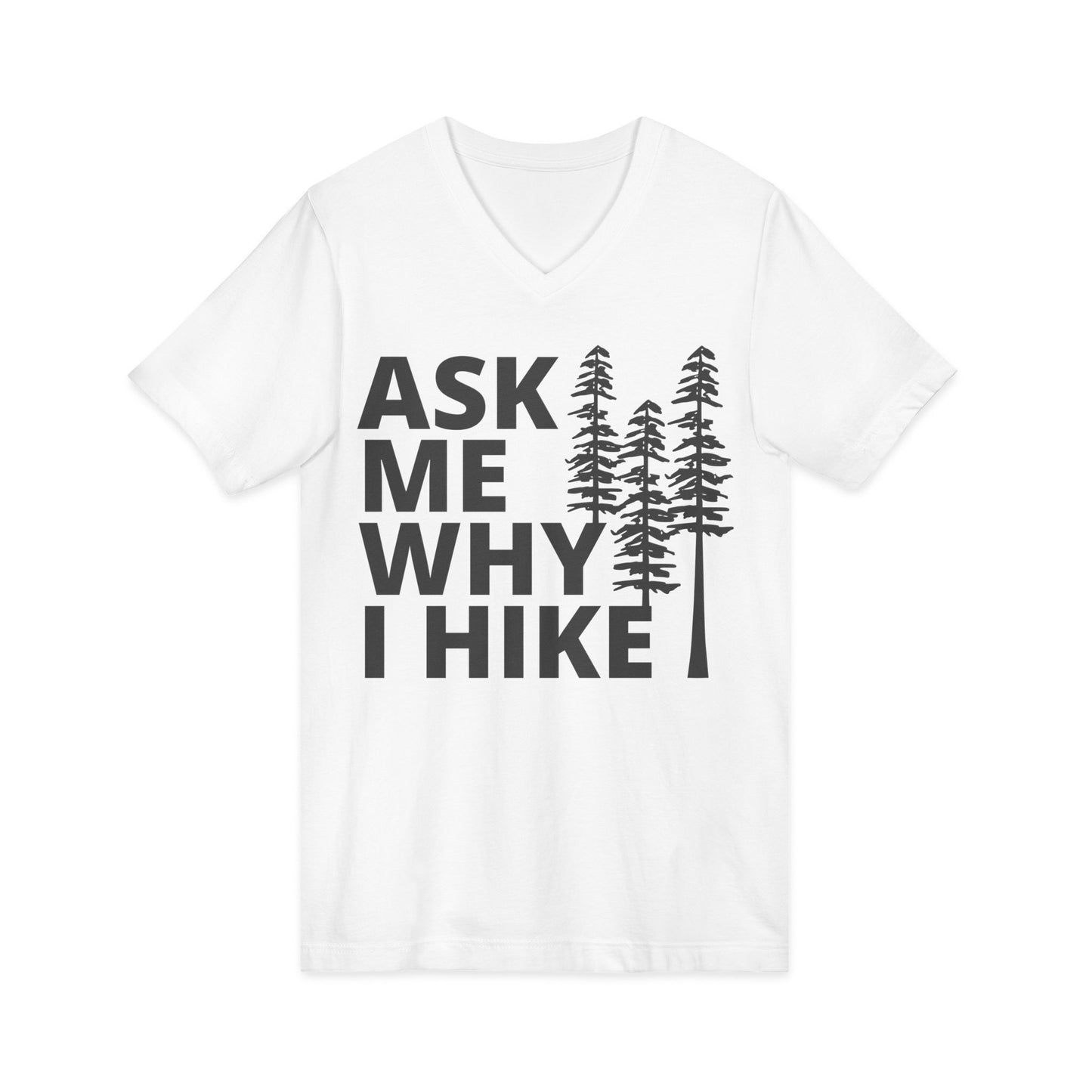 ASK ME WHY I HIKE tee