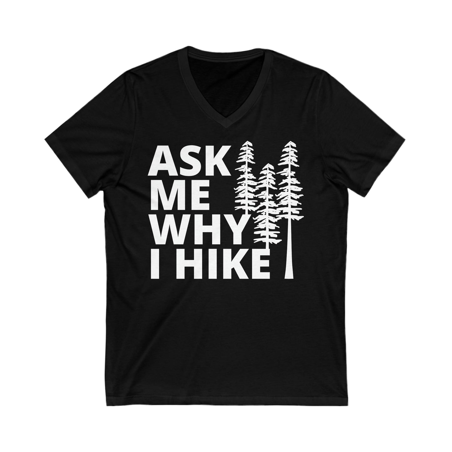 ASK ME WHY I HIKE tee