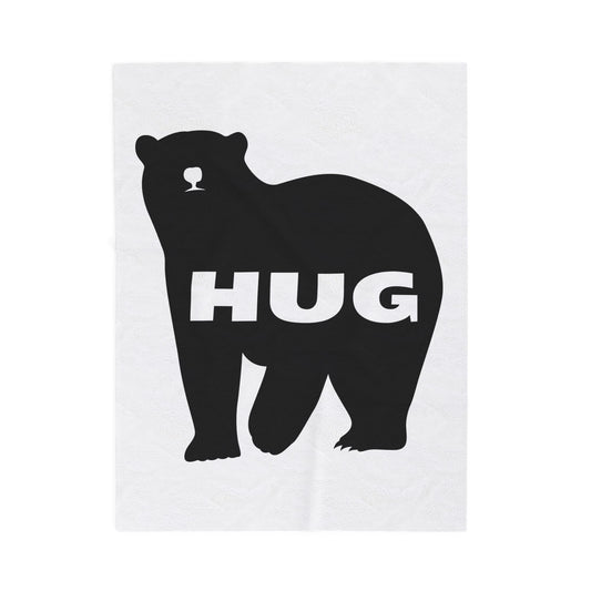 BEAR HUG plush blanket