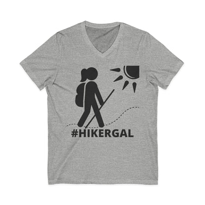 #HIKERGAL v-neck tee