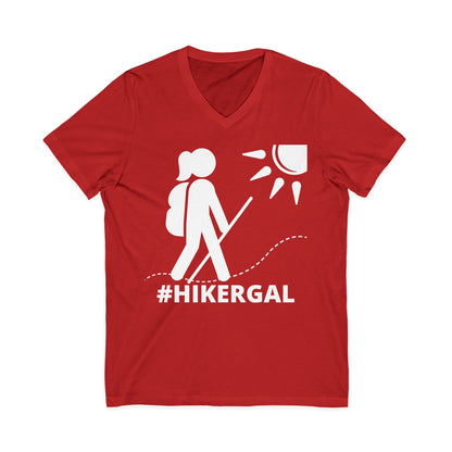 #HIKERGAL v-neck tee