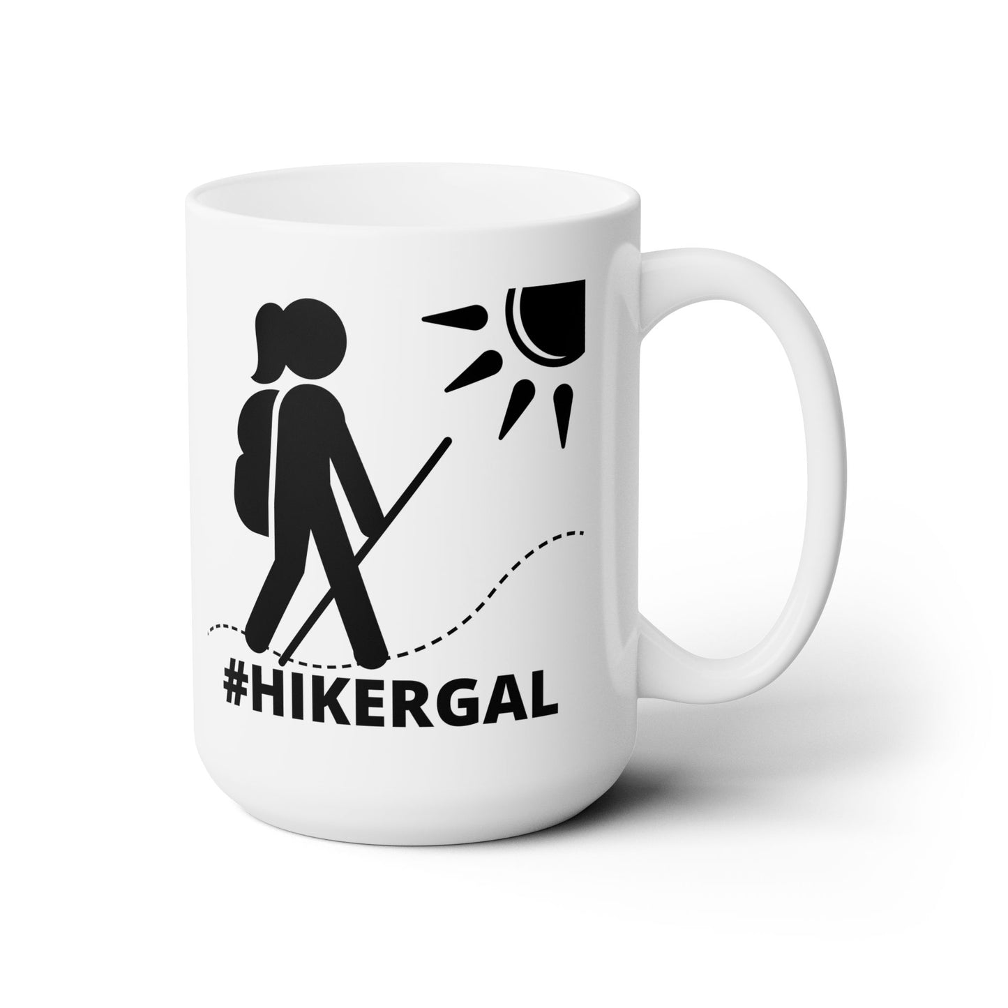 #HIKERGAL 15oz mug