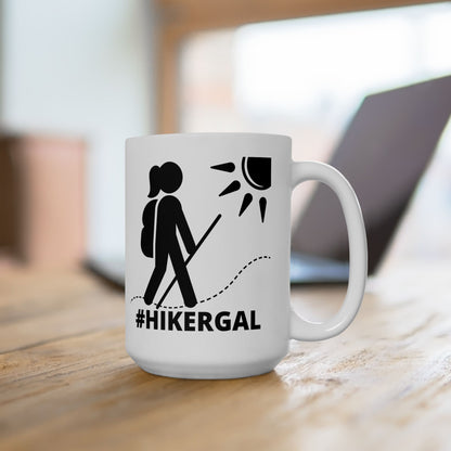 #HIKERGAL 15oz mug