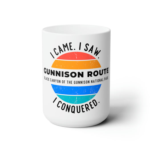 GUNNISON ROUTE 15oz Ceramic Mug