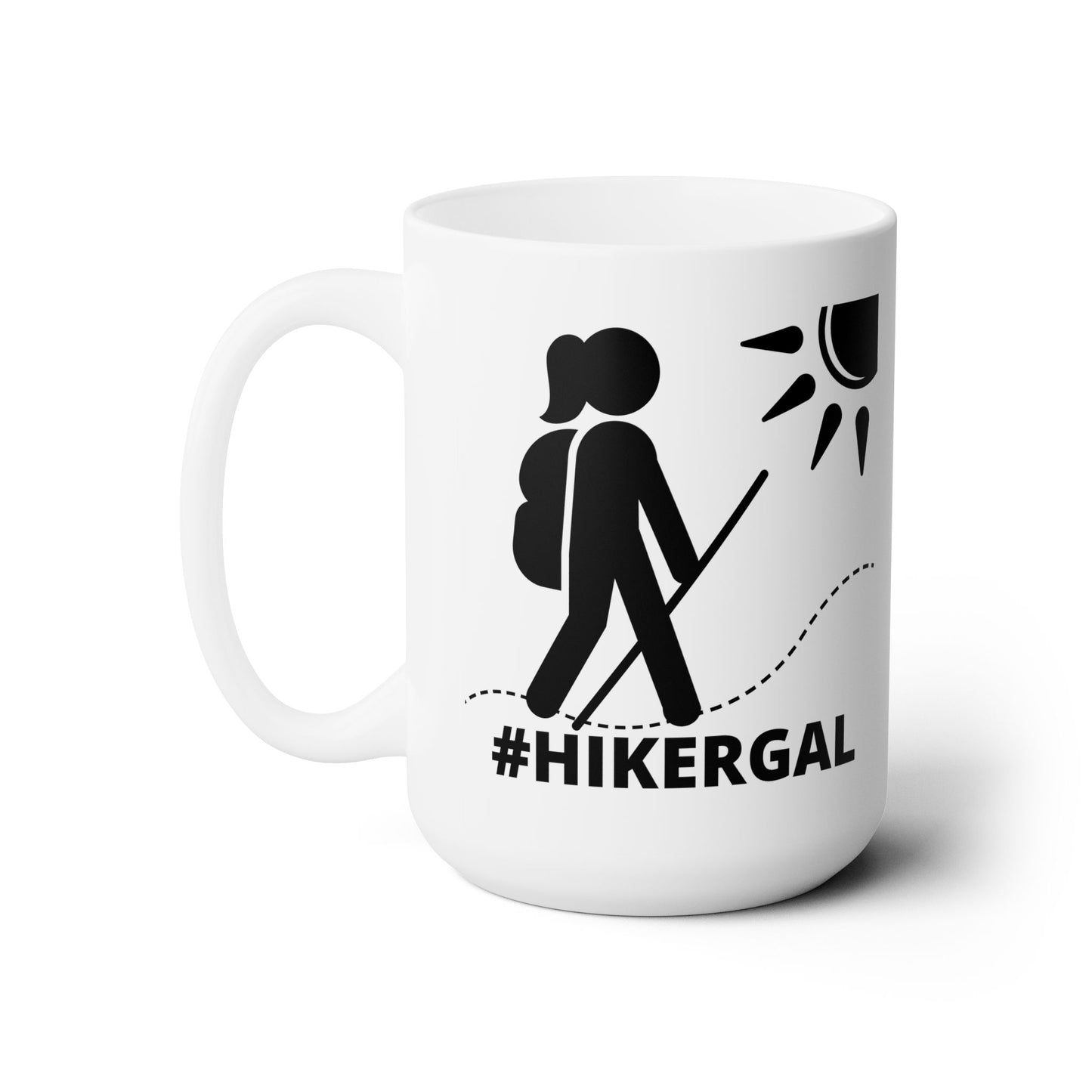 #HIKERGAL 15oz mug