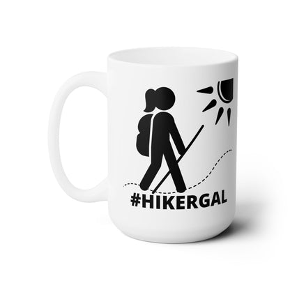 #HIKERGAL 15oz mug